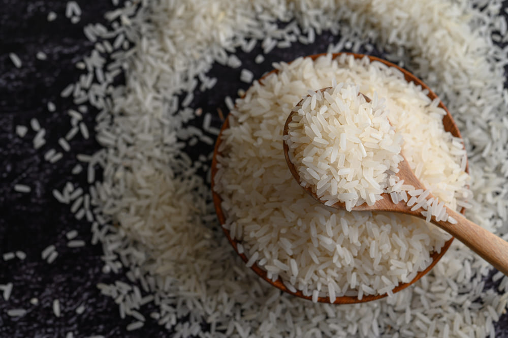 Consumo diario de arroz