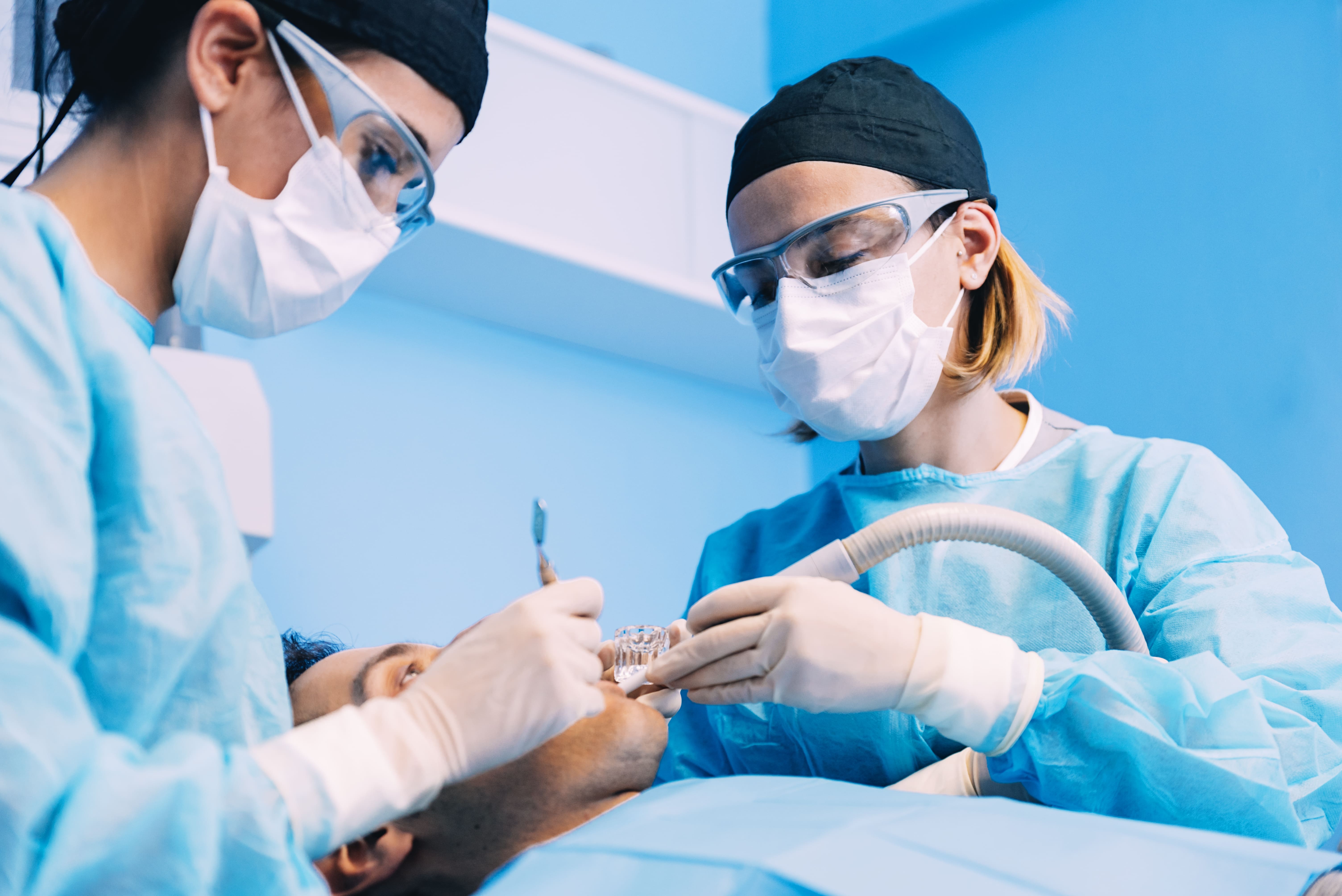 operación maxilofacial