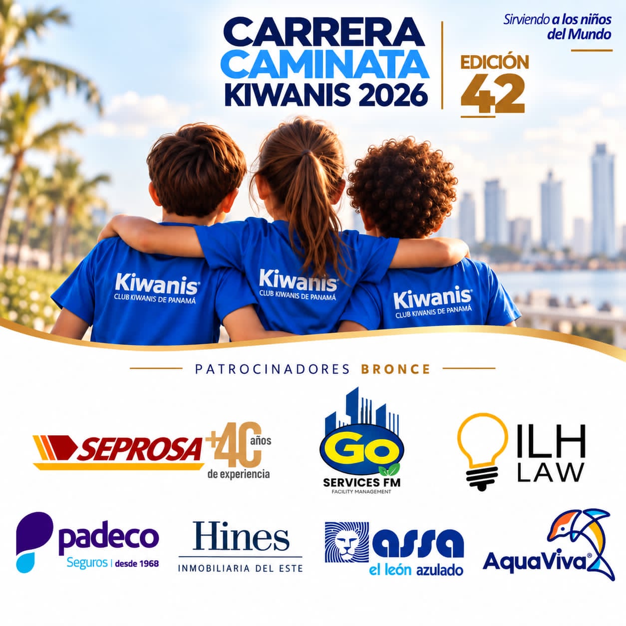 Únete a la Carrera Caminata Kiwanis 2026 y contribuye al bienestar infantil